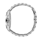 35mm Stainless Steel Silver Dial On Bracelet