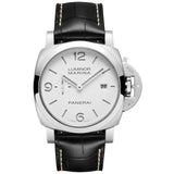 44mm Stainless Steel White Dial