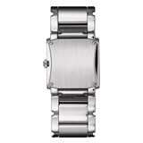 Stainless Steel 25mm Diamond Bezel On Gray Dial Quartz
