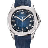 42mm Jumbo 18k White Gold Sunburst Blue Dial