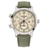 42mm Pilot Travel Time 18k White Gold Ivory Dial