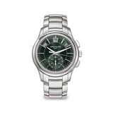 42mm Green Dial Chronograph Stainless Steel Bracelet