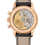 41mm Annual Calendar Chrono 18k Rose Gold Baguette Diamonds