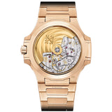 35mm 18k Rose Gold Silver Dial Self Winding