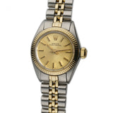 26mm Ladies Vintage No-Date Steel and 18k YG