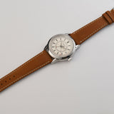 40mm Weekly Calendar Steel Silver Dial  2021