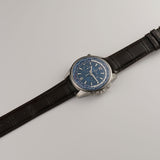 44mm Chronograph World Time Titanium Blue Dial 2022