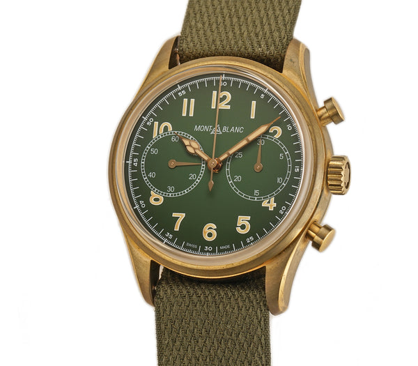 42mm Chrono Bronze Khaki Green Dial Limited Edition