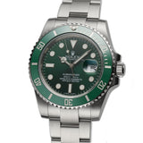 40mm Hulk Steel Green Dial Ceramic Bezel Full Set 2010