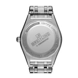 36mm Stainless Steel Blue Dial Bracelet