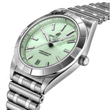 36mm Stainless Steel Mint Green Dial Bracelet