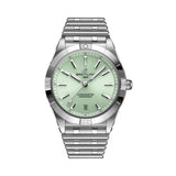 36mm Stainless Steel Mint Green Dial Bracelet