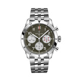 42mm Curtiss Warhawk Green Dial On Bracelet
