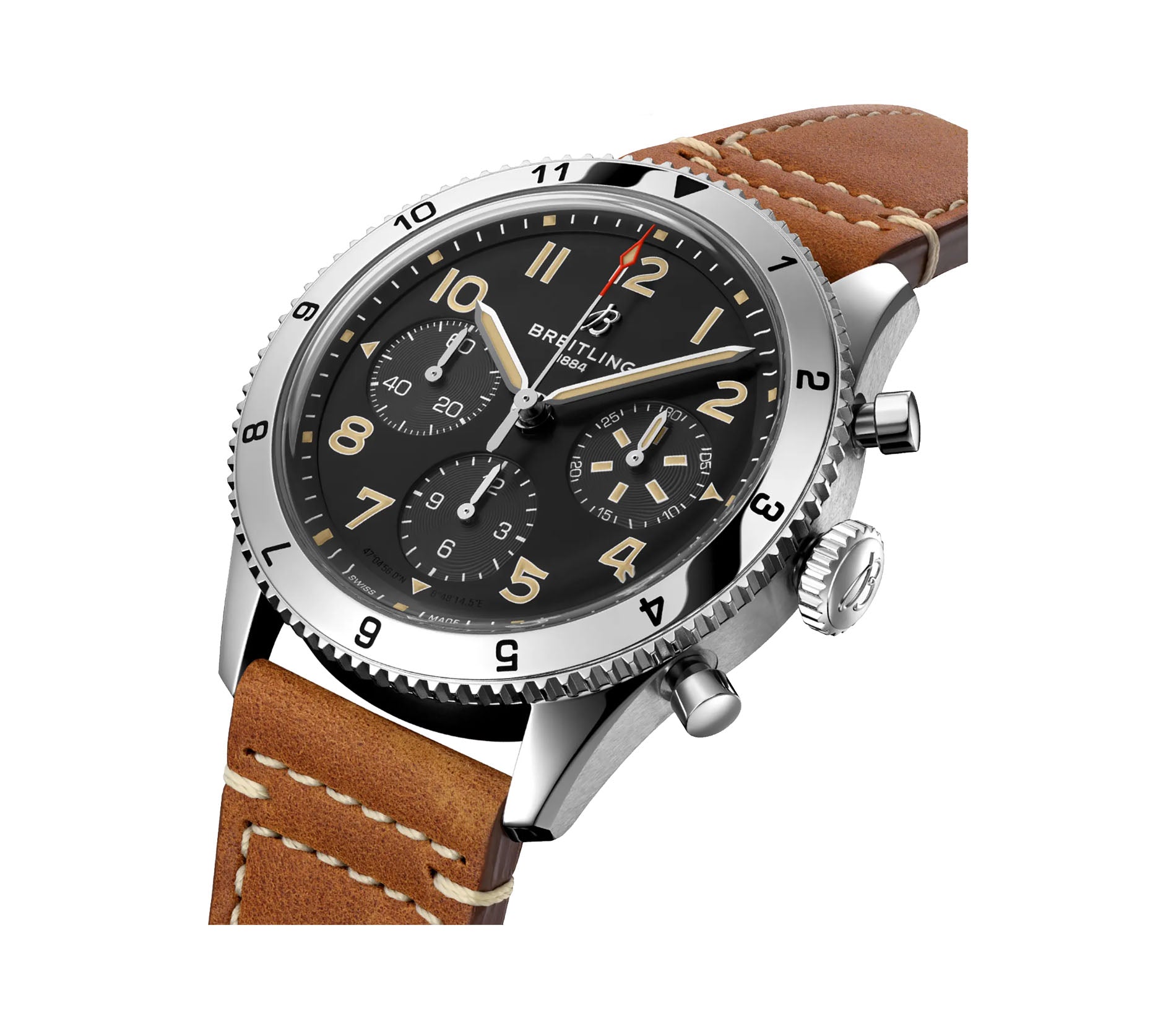 Breitling Classic AVI 42mm P-51 Mustang Black Dial A233803A1B1X1