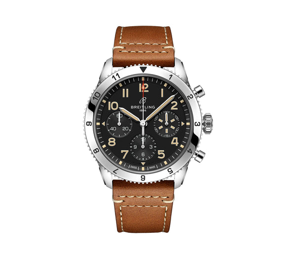 Breitling Classic AVI 42mm P-51 Mustang Black Dial A233803A1B1X1