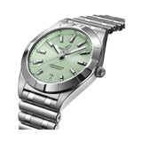 32mm Steel Diamond Mint Green Dial Bracelet