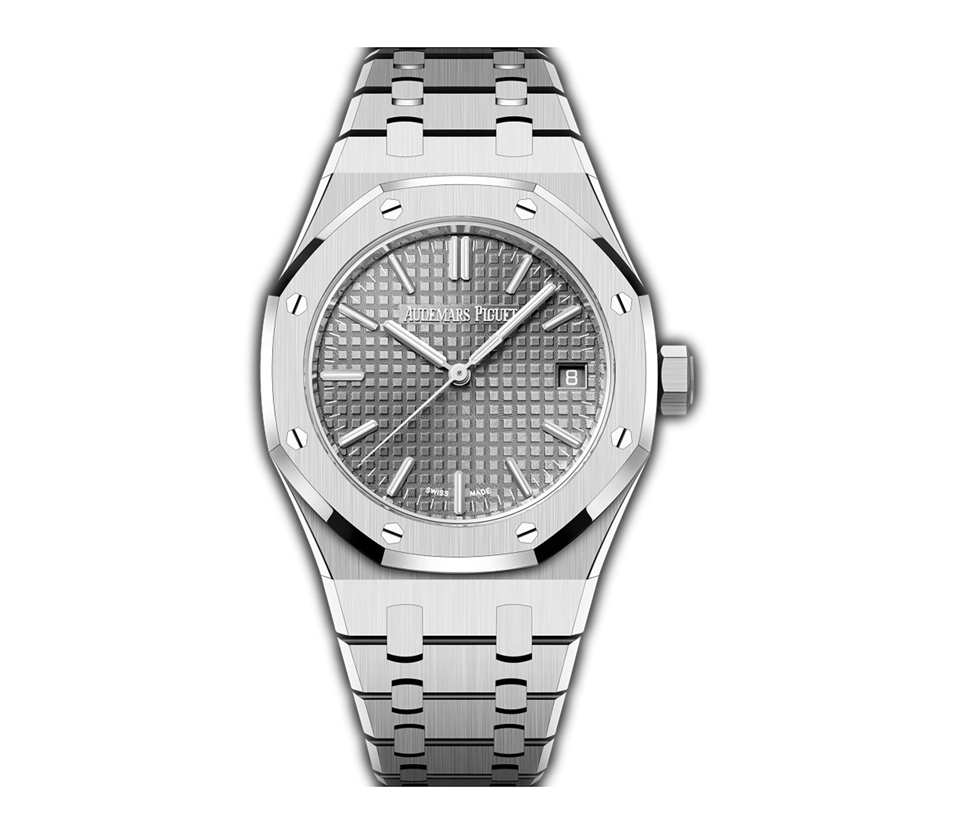 Audemars Piguet Royal Oak 37mm Steel Grey Dial 15550ST Element IN audemars-piguet-royal-oak-37mm-steel-grey-dial-15550st-element-in
