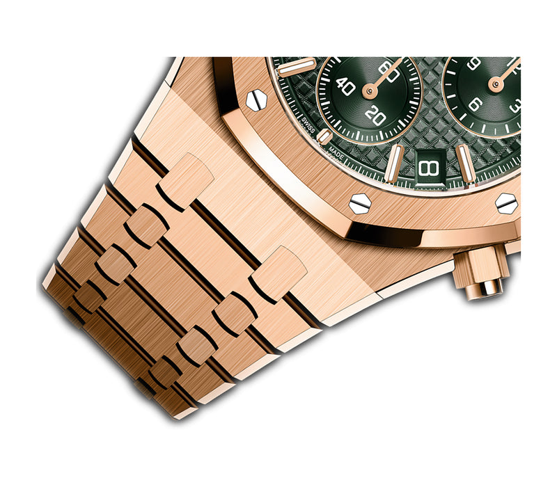TIME TRADERS | Audemars Piguet Royal Oak 18K Rose Gold Bracelet – Time  Traders Inc