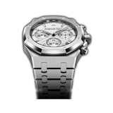 41mm Chronograph Steel Silver Dial