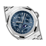 41mm Perpetual Calendar Stainless Steel Night Blue Dial