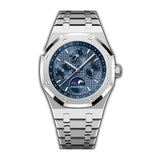 41mm Perpetual Calendar Stainless Steel Night Blue Dial