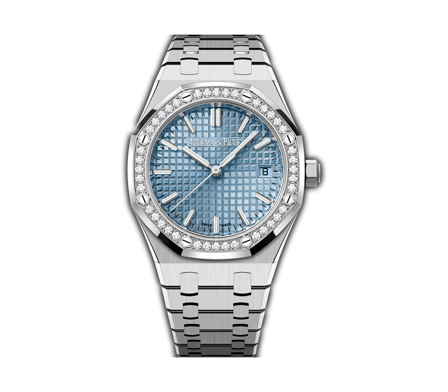 Audemars Piguet Royal Oak 34mm Steel Light Ice Blue Dial 77451ST