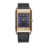 28mm Tribute Duoface 18k RG Blue Dial JLC Serviced 2025