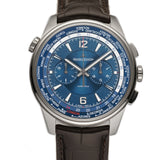 44mm Chronograph World Time Titanium Blue Dial 2022