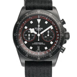 43mm Black Carbon FXD Chrono Black Dial