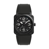 41mm BR-03 Black Matte Ceramic Black Dial