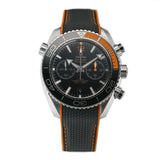 46mm Planet Ocean 600M Chrono Steel Black Dial 2019