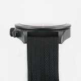 43mm Black Carbon FXD Chrono Black Dial