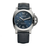 40mm Quaranta Steel Blue Sandwich Dial