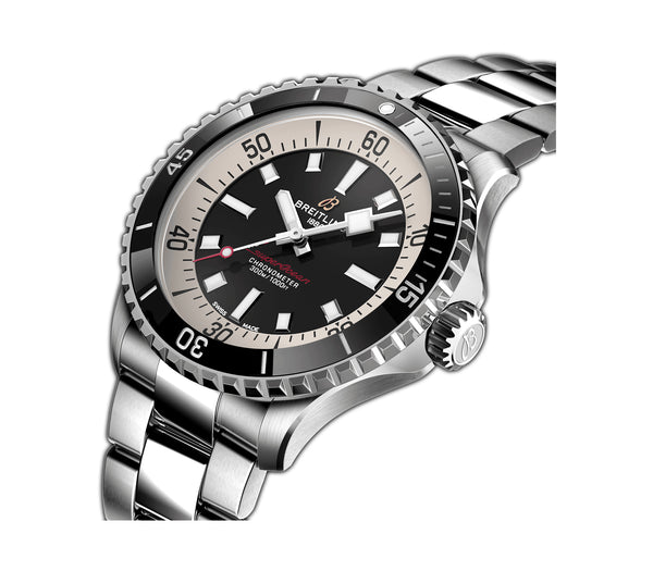 42mm Automatic Black Dial Stainless Steel Bracelet