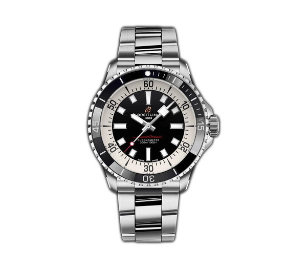 42mm Automatic Black Dial Stainless Steel Bracelet