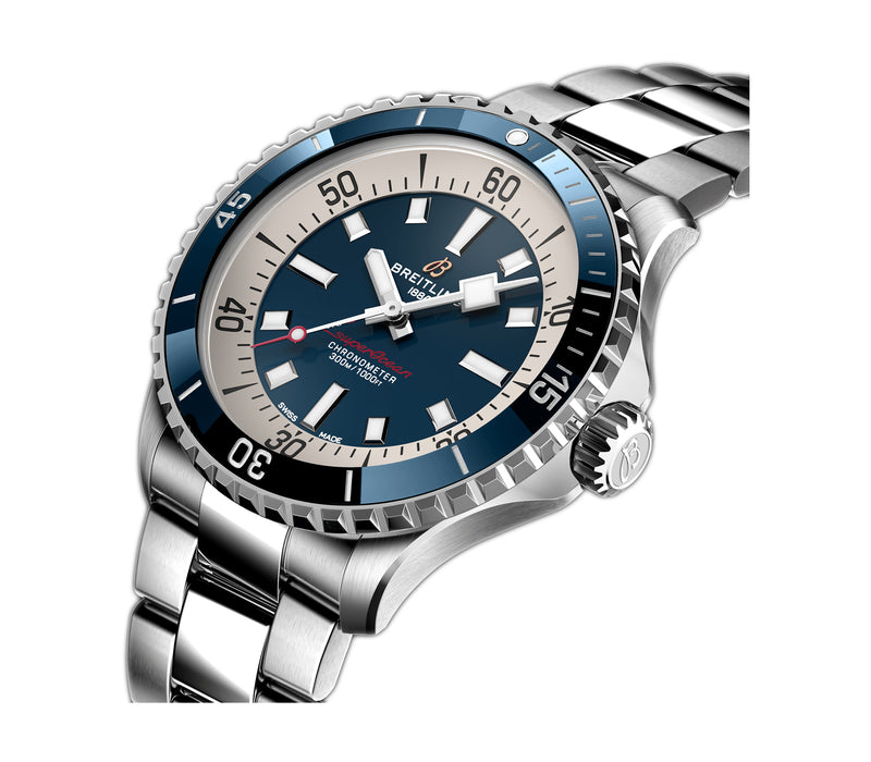 42mm Automatic Blue Dial Stainless Steel Bracelet