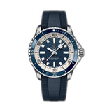 42mm Automatic Blue Dial Rubber Strap