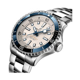 42mm Automatic Cream Dial Stainless Steel Bracelet