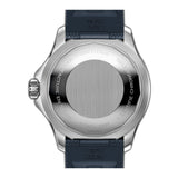 42mm Automatic Steel Cream Dial Rubber Strap