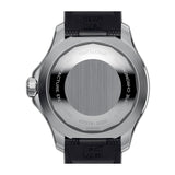 44mm Automatic Steel Turquoise Blue Dial on Rubber Strap