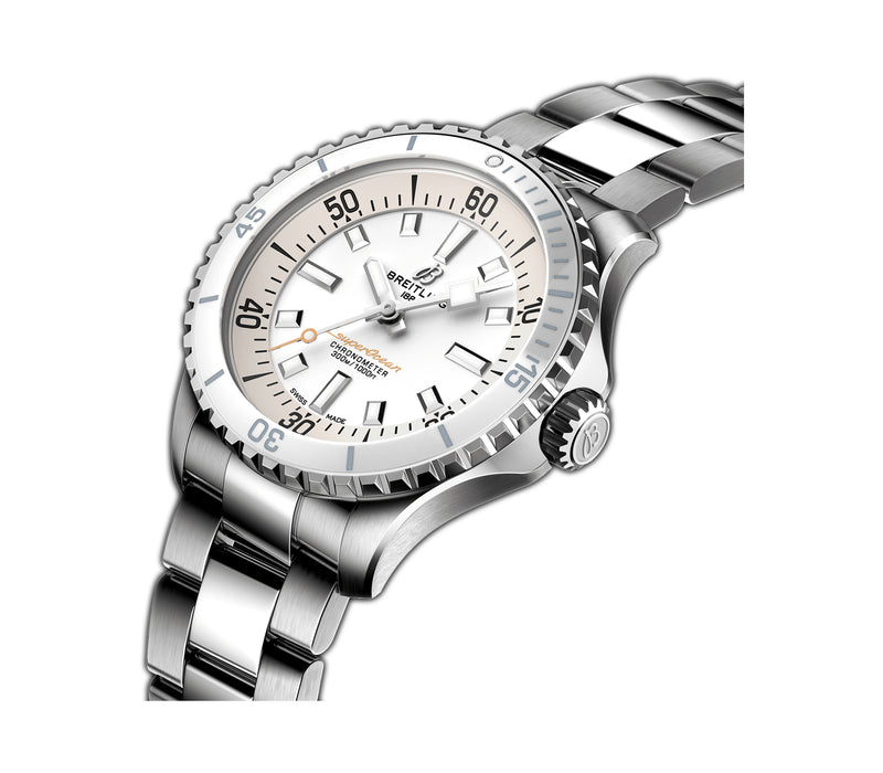 36mm Automatic White Dial Stainless Steel Bracelet