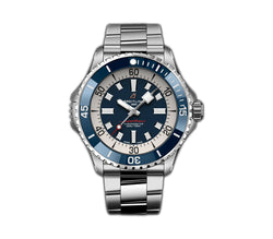 46mm Automatic Blue Dial on Stainless Steel Bracelet