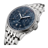 42mm B01 Chronograph Blue Dial Stainless Steel Bracelet