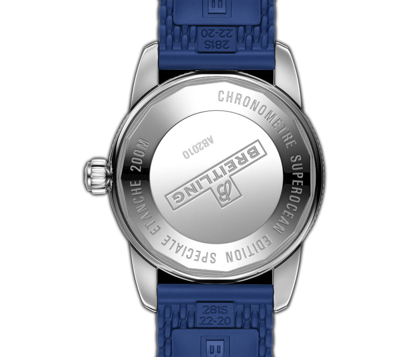 Superocean Heritage B20 Automatic 42 Stainless Steel Blue On Strap