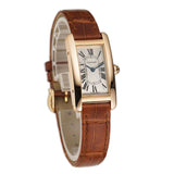 19mm Ladies Tank Americaine 18k Rose Gold 2017