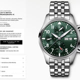 41mm Chronograph Steel Green Dial 2023