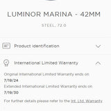 42mm Steel Marina Blue Dial Auto 2023