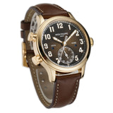 38mm Pilot Travel Time 18k RG Chocolate Brown Dial