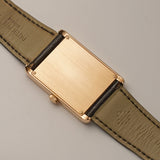 30mm 18k Rose Gold Golden Dial Dress Watch
