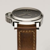 44mm 8 Giorni Steel Black Dial Full Set 2022